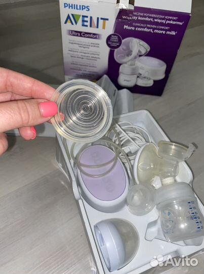 Молокоотсос avent электрический