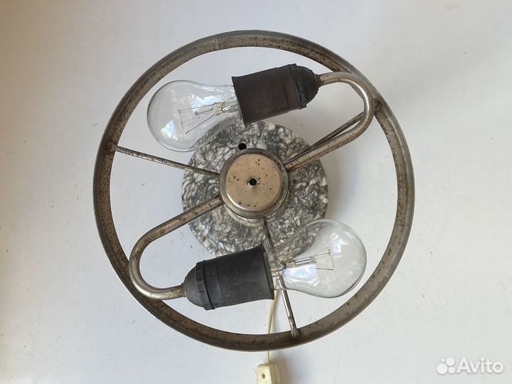 Лампа настольная, мрамор, 50-е гг