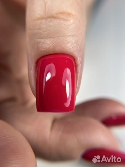 Маникюр наращивание ногтей