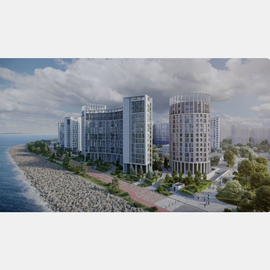 1-к. квартира, 41,6 м², 6/17 эт.