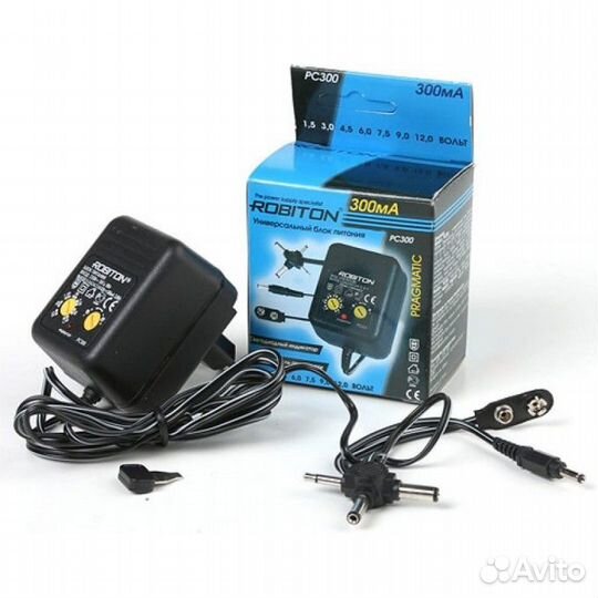 Универсальный блок Robiton PC1000 (1.5до12V/1A/12V