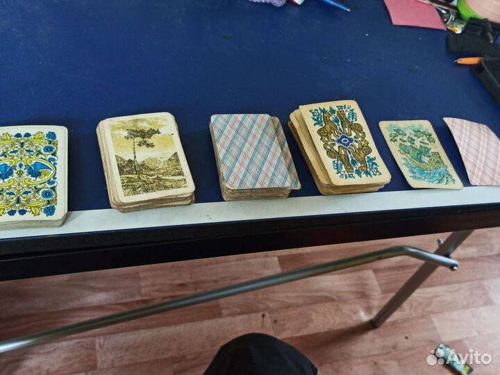 Карты игральные колода и пакетом