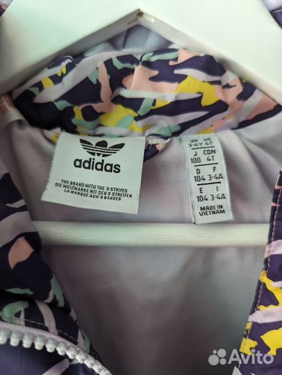 Куртка adidas детская