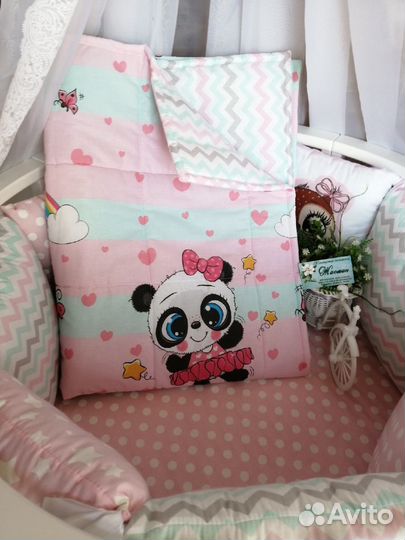 Бортики в кроватку