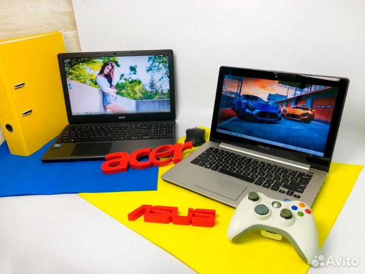 Офисные и игровые ноутбуки на Intel Core i5/i7/AMD