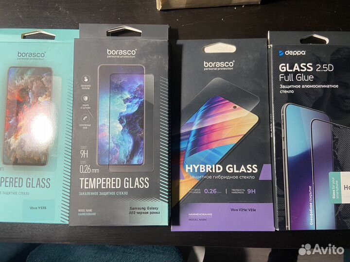 Защитные стекла бесплатно