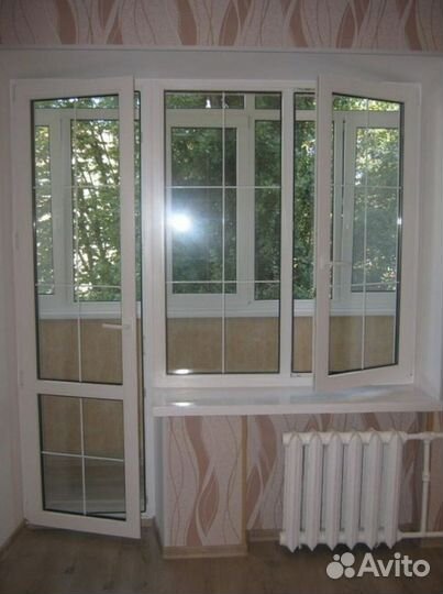 Дверь балконная в рассрочку