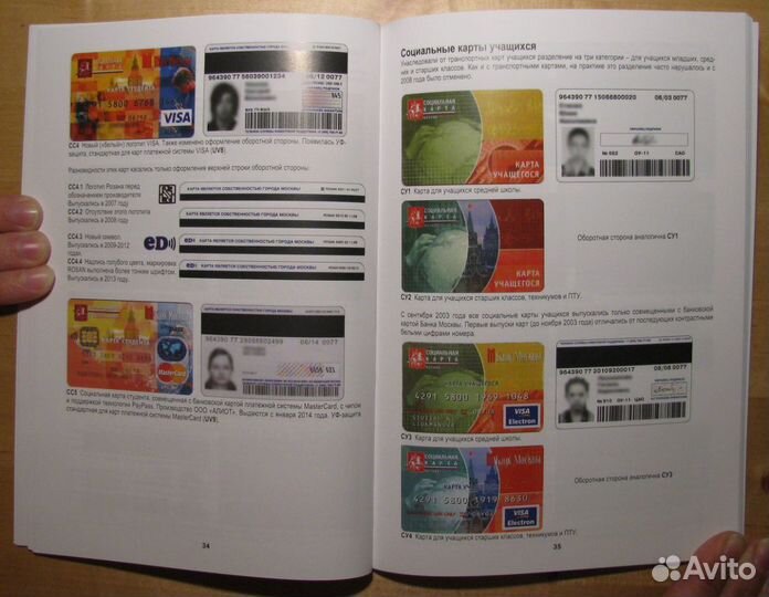 Каталог транспортных карт Москвы