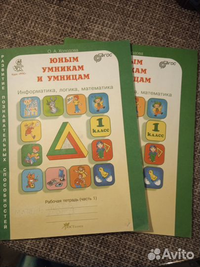 Холодова. Умникам и умницам. 1 класс