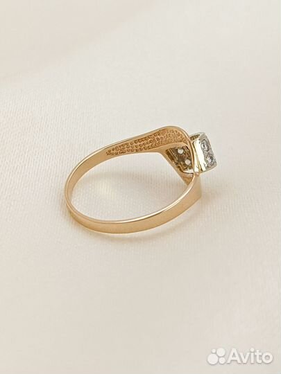 Золотое кольцо 18/ 2,14г/ 585