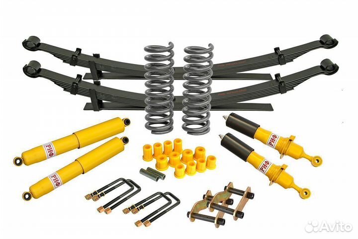 Лифт-комплект Nissan Navara D40 жесткий лифт 40мм