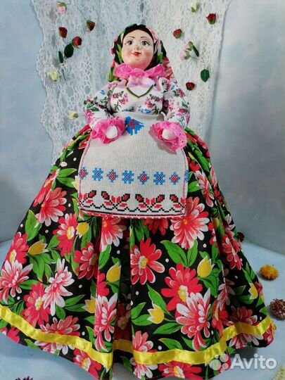 Кукла грелка на чайник