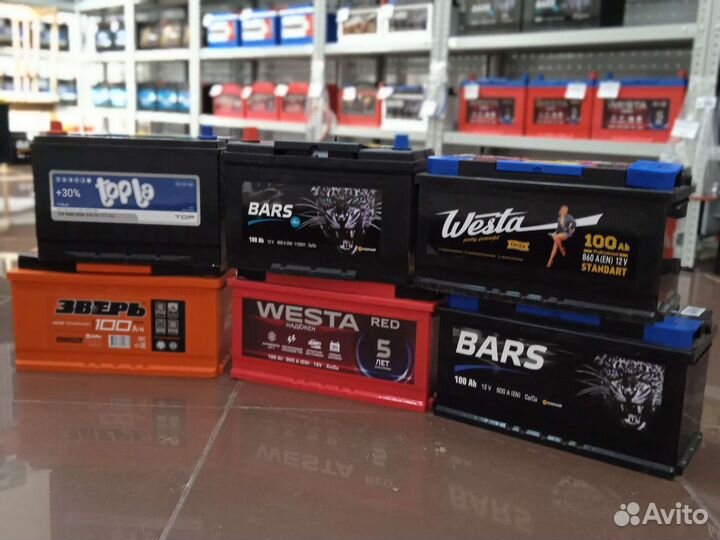 Аккумулятор для больших внедорожников 100ач