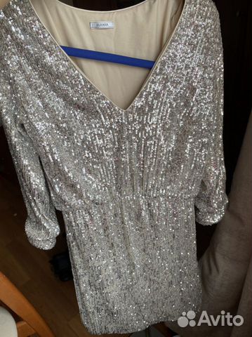 Платье в пайетках