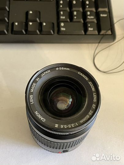 Объектив Canon EF 28 80 1:3.5-5.6 Ultrasonic III