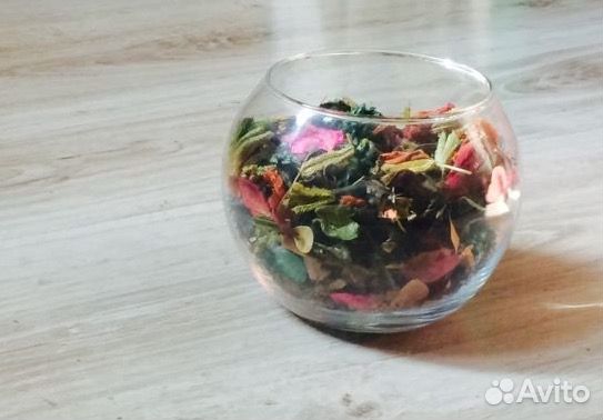 Ваза шар с цветами, аквариум ваза