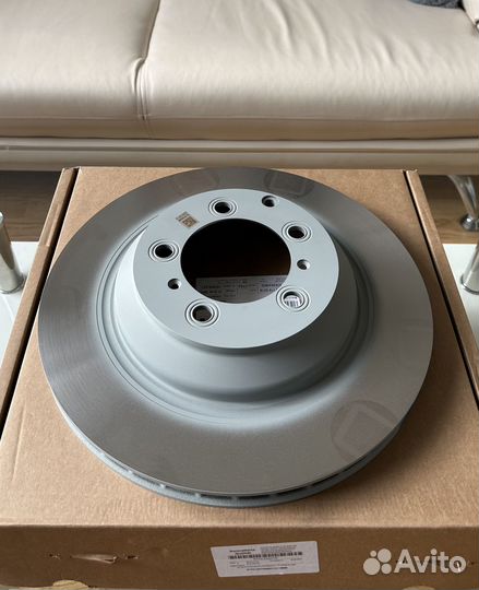 Диск тормозной задний Porsche Cayenne E3, GTS