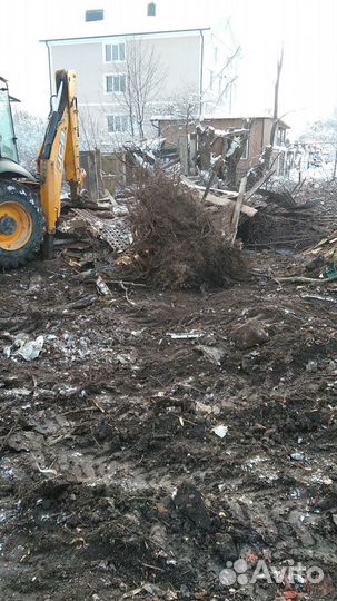 Расчистка участков, участки под ключ, отсыпка