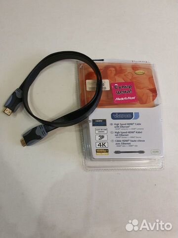 Hdmi Кабель Vivanco 42102 (0,75м) Новый