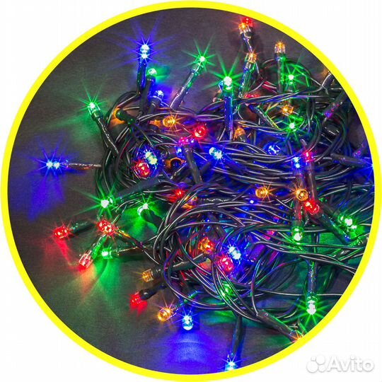 Гирлянда Navigator 61810 NGF-S01-120rgby-5-7.5m-2