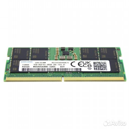 Оперативная память sodimm 16GB DDR5 Samsung новая