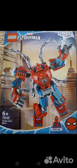 Lego человек паук