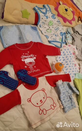 Детские вещи пакетом конверт на выписку