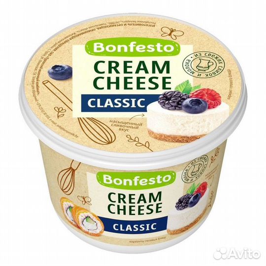 Сыр мягкий сливочный творожный