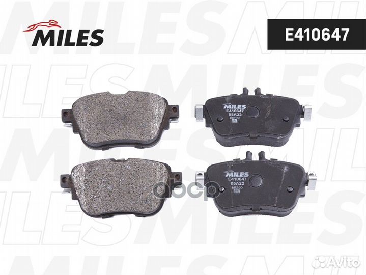 Колодки тормозные задние (Смесь Low-Metallic) M