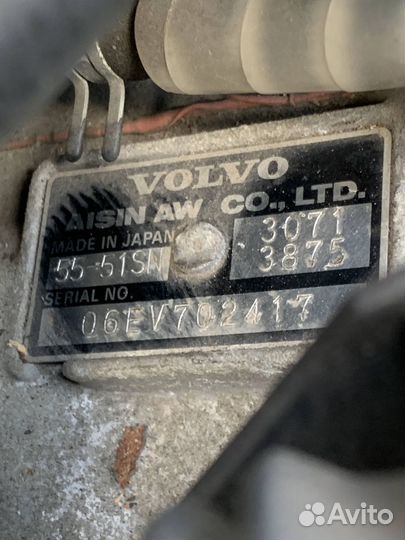 АКПП Volvo S40 MS38 B5244S 2006