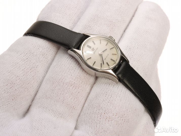 Omega deVille Часы Механика Швейцария Винтаж