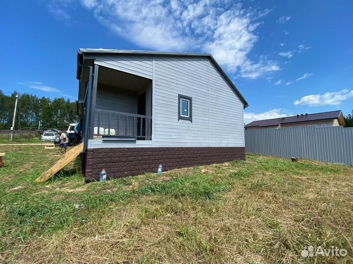 Каркасный дом 9х11