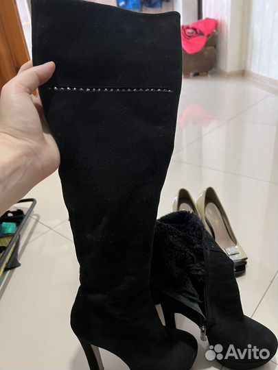 Сапоги ботфорты женские 36 размер