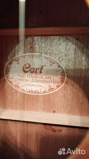 Акустическая гитара cort earth 70