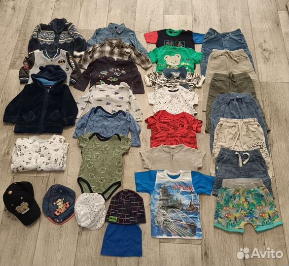 Одежда 9-12 мес пакетом Next, Mothercare, George