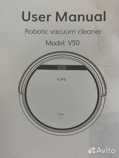 Робот пылесос ilife v50