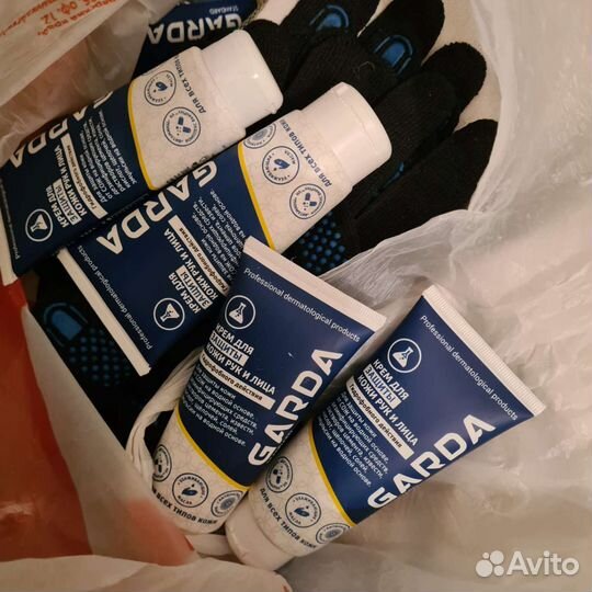 Крем,спрей и паста garda