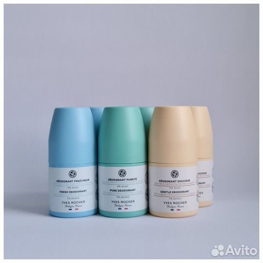 Yves rocher гель крем молочко дезодорант бальзам