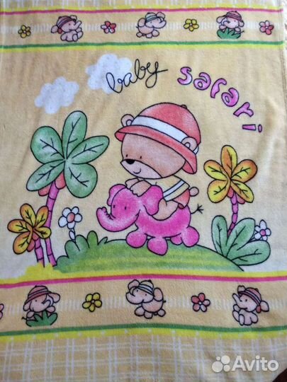 Одеяла мягкие, 100*140 и 85*90см