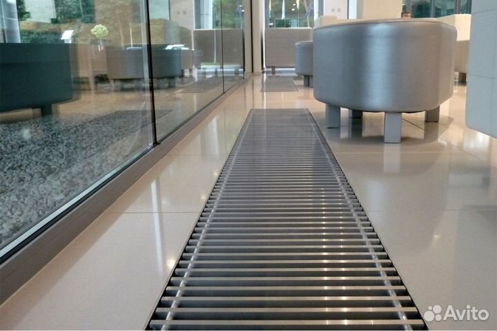 Конвектор в пол KWH 420-140-3800 мощность 4274 Вт