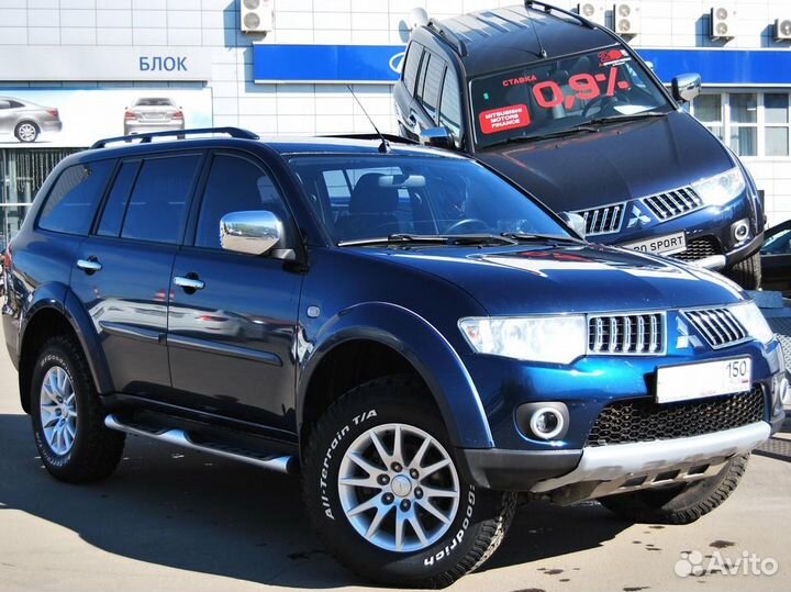 Ковер в багажник для Mitsubishi Pajero Sport 2