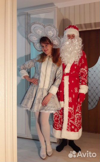 Костюм Дед Мороза и Снегурочки прокат
