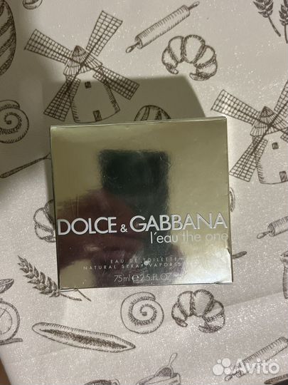 Духи dolce gabbana leau the one