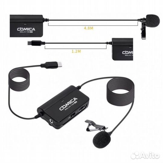 Микрофон comica CVM-SIG.LAV V05 UC