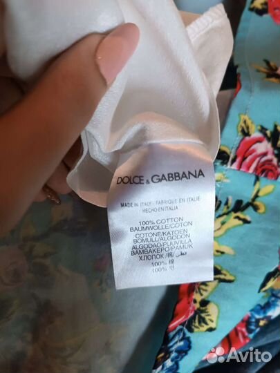 Летнее платье dolce gabbana