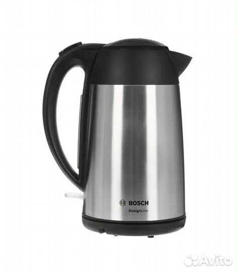 Чайник Bosch TWK3P420 серебристый черный