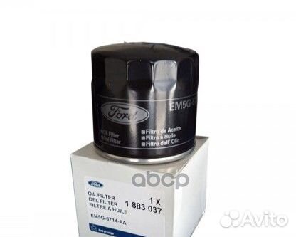 Фильтр масляный focus II/III 1.6 1883037 ford
