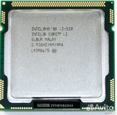 Процессор Intel Core i3-540 (1156 Сокет)