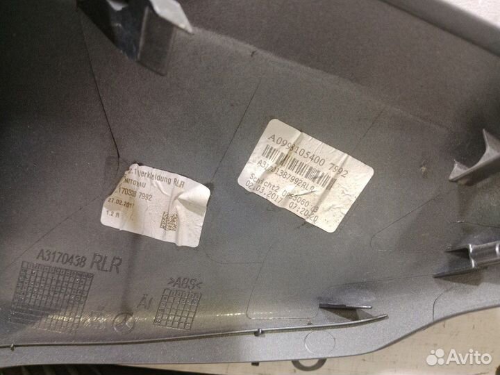 Б/У Накладка зеркала правого#002