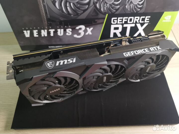 Видеокарта RTX 3080Ti 12Gb MSI ventus 3x